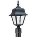 Polycarbonate Outdoor Black Outdoor Post Lantern - Outdoor Post Lantern