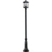 Portland Black Outdoor Post Mounted Fixture | theLightShop