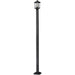 Portland Black Outdoor Post Mounted Fixture | theLightShop