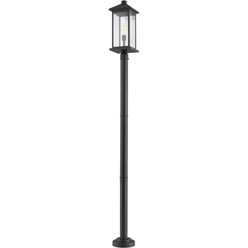 Portland Black Outdoor Post Mounted Fixture | theLightShop