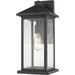 Portland Black Outdoor Wall Sconce | theLightShop