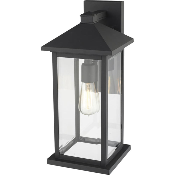 Portland Black Outdoor Wall Sconce - Outdoor Wall Sconces