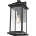 Portland Black Outdoor Wall Sconce - Outdoor Wall Sconces
