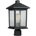 Portland Oil Rubbed Bronze Outdoor Post Mount Fixture | theLightShop