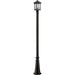 Portland Oil Rubbed Bronze Outdoor Post Mounted Fixture | theLightShop