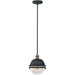 Portside Oil Rubbed Bronze / Antique Brass Outdoor Pendant - Outdoor Pendant