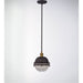 Portside Oil Rubbed Bronze / Antique Brass Outdoor Pendant - Outdoor Pendant