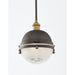 Portside Oil Rubbed Bronze / Antique Brass Outdoor Pendant - Outdoor Pendant
