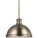 Pratt Street Metal Satin Bronze LED Pendant - Pendants
