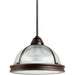 Pratt Street Prismatic Autumn Bronze LED Pendant - Pendants