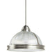 Pratt Street Prismatic Brushed Nickel LED Pendant - Pendants