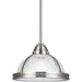 Pratt Street Prismatic Brushed Nickel Pendant - Pendants