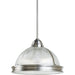 Pratt Street Prismatic Brushed Nickel Pendant - Pendants