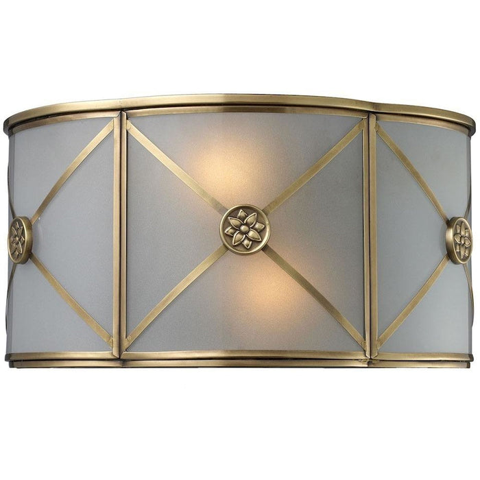 Preston Brushed Brass Wall Sconce - Wall Sconce