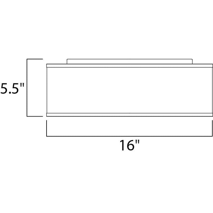 Prime Satin Nickel LED Flush Mount - Flushmounts