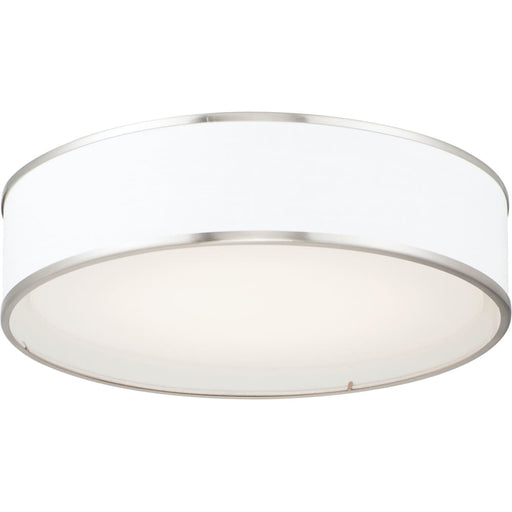 Prime Satin Nickel LED Flush Mount - Flushmounts