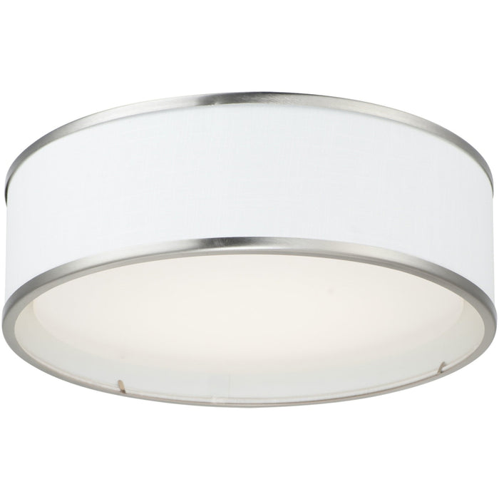 Prime Satin Nickel LED Flush Mount - Flushmounts