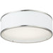 Prime Satin Nickel LED Flush Mount - Flushmounts