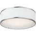 Prime Satin Nickel LED Flush Mount - Flushmounts