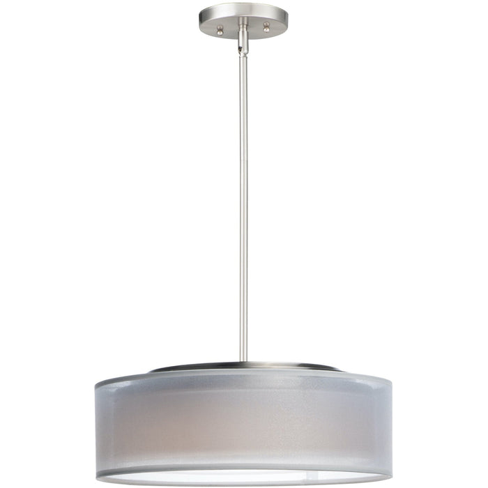 Prime Satin Nickel LED Single Pendant - Pendants
