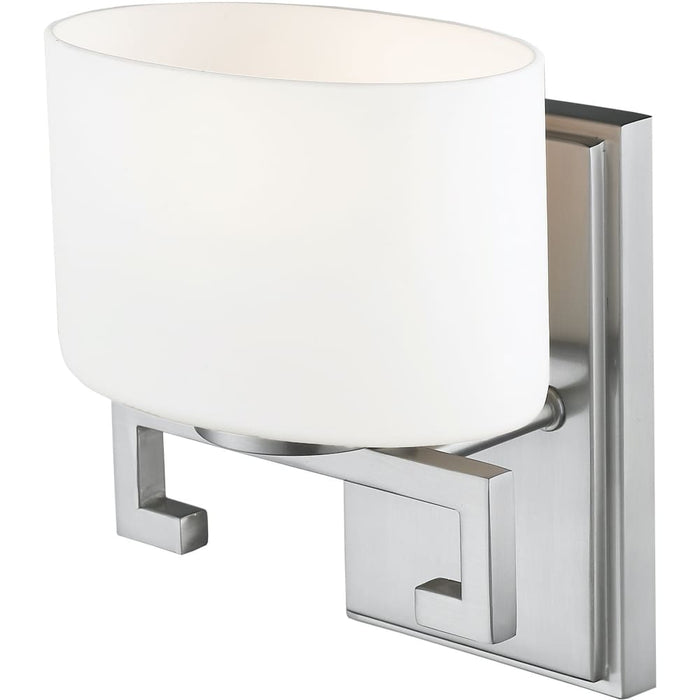 Privet Brushed Nickel LED Wall Sconce | theLightShop