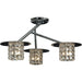 Prizm Chrome LED Semi FlushMount - Semi-Flushmounts