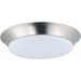 Profile EE Satin Nickel LED Flush Mount - Flushmounts