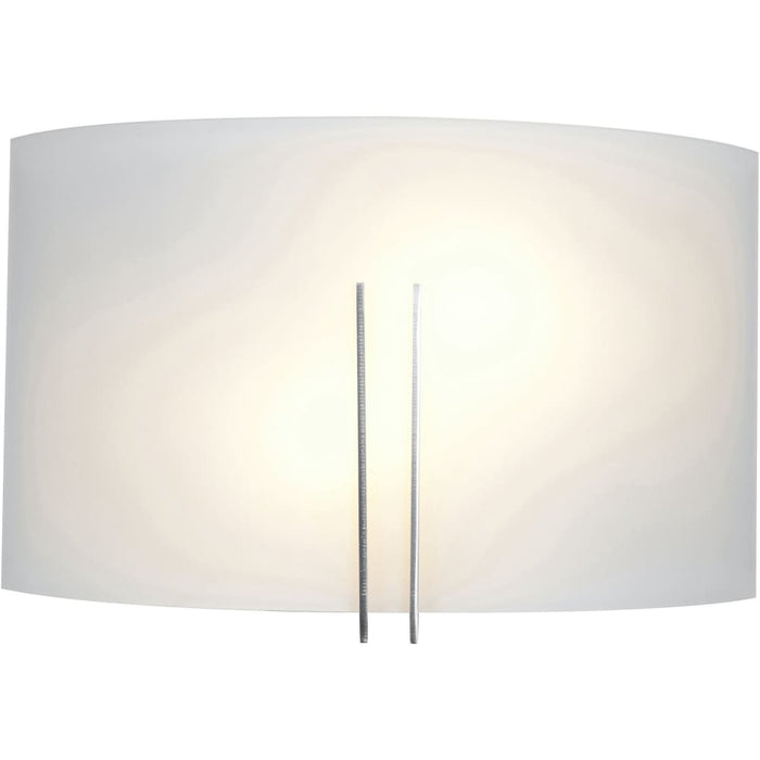 Prong Brushed Steel Wall Sconce - Wall Sconce