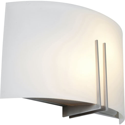 Prong Brushed Steel Wall Sconce - Wall Sconce