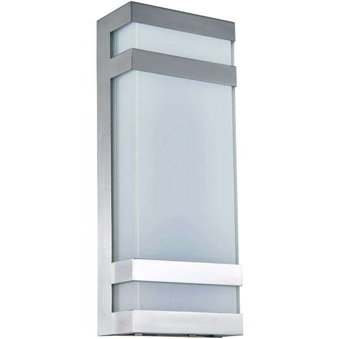 Proton Stainless Steel 1 Light LED Outdoor Wall Sconce - Outdoor Wall Sconces