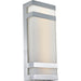 Proton Stainless Steel 1 Light LED Outdoor Wall Sconce - Outdoor Wall Sconces