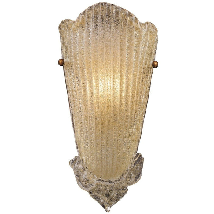 Providence Antique Gold Leaf Wall Sconce - Wall Sconce