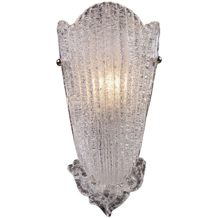 Providence Antique Silver Leaf Wall Sconce - Wall Sconce