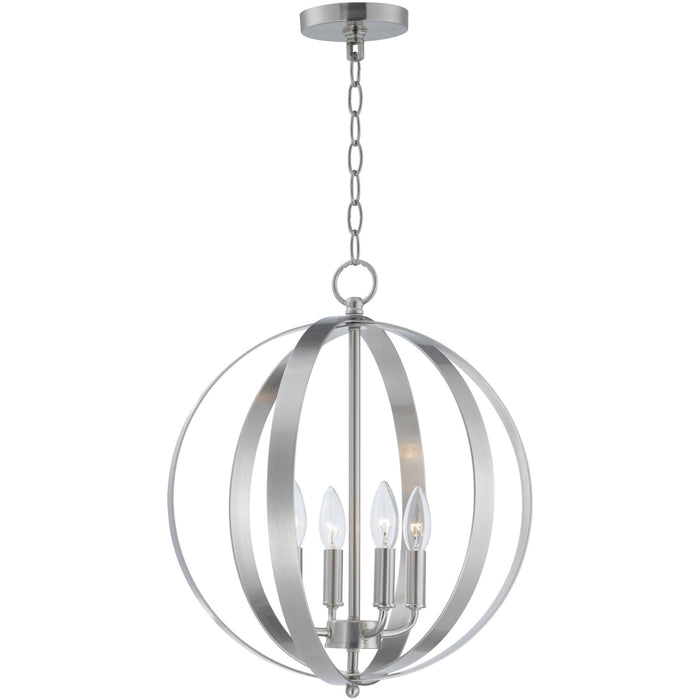 Provident Satin Nickel Single Pendant - Pendants