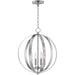 Provident Satin Nickel Single Pendant - Pendants