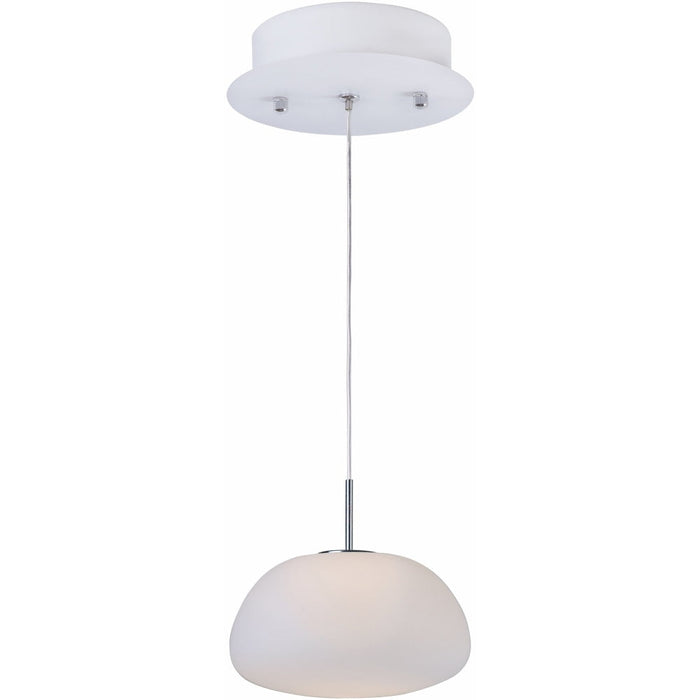 Puffs White LED Single Pendant - Pendants