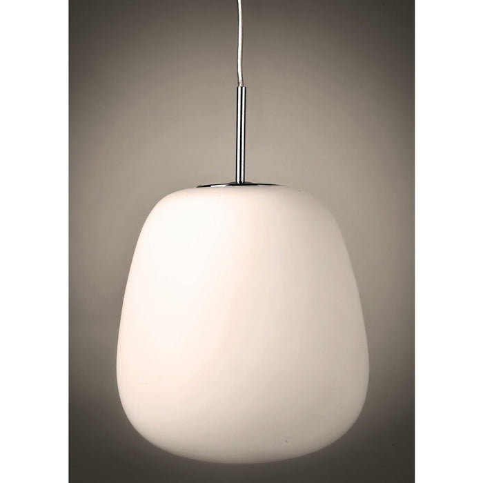 Puffs White LED Single Pendant - Pendants