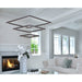 Quad Bronze LED Single Pendant - Pendants