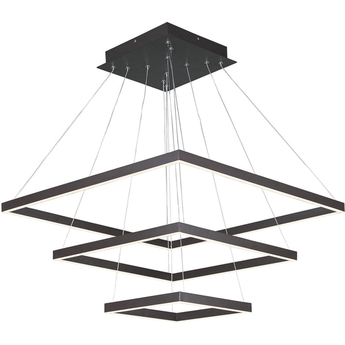 Quad Bronze LED Single Pendant - Pendants