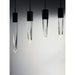 Quartz Black LED Linear Pendant - Pendants