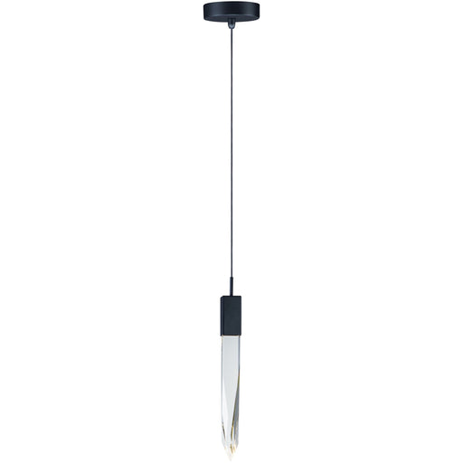 Quartz Black LED Mini Pendant - Mini-Pendants