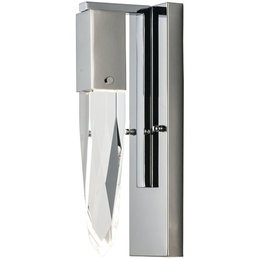 Quartz Polished Chrome LED Bath Vanity - Bath Vanity