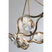 Quincy 8 Light Distressed Twilight Chandelier - Chandeliers