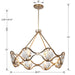 Quincy 8 Light Distressed Twilight Chandelier - Chandeliers