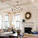 Quincy 8 Light Distressed Twilight Chandelier - Chandeliers