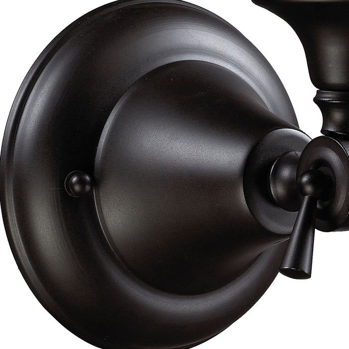 Quinton Parlor Oiled Bronze Vanity Light - Bath & Vanity