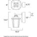 Radcliffe Black Oxide Outdoor Wall Mount - Outdoor Wall Mount