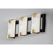 Radiant Black / Gold Leaf LED Bath Vanity - Bath Vanity