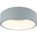 Radiant Gray LED Flush Mount - Flushmounts
