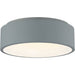 Radiant Gray LED Flush Mount - Flushmounts